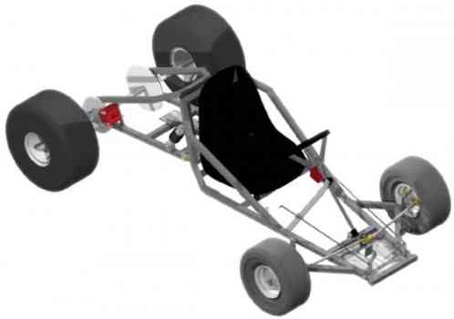 Tarantula go-kart